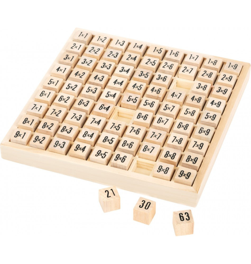 Table de multiplication Montessori- BOIS - A partir de 6 ans – puzzlesetcie